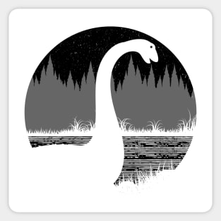 Loch ness monster nessie Sticker